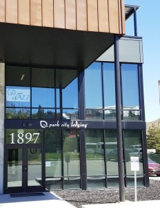 Park City  Lodging Store front glass